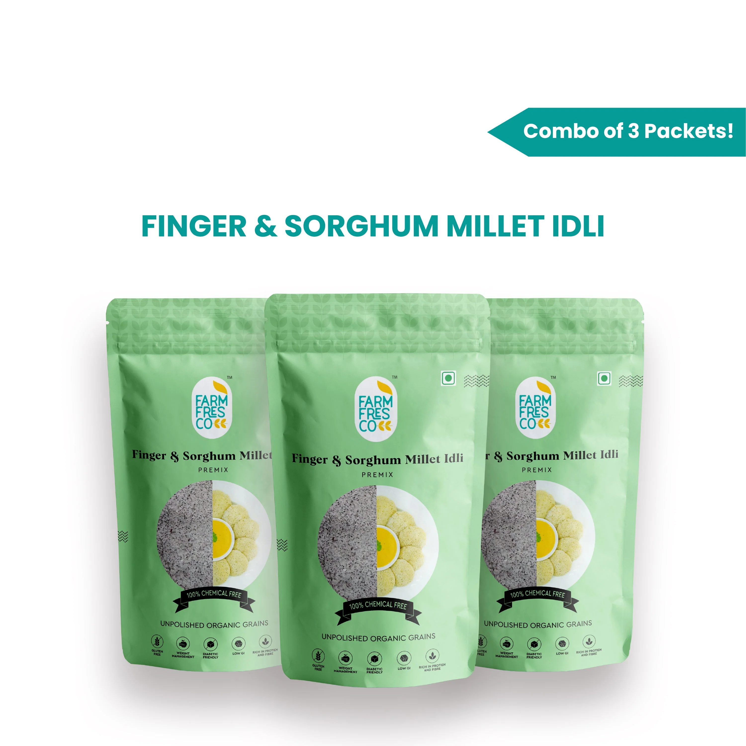 Finger & Sorghum Millet Idli (Ragi & Jowar Idli) | 165g, Pack of 1 - Image 11