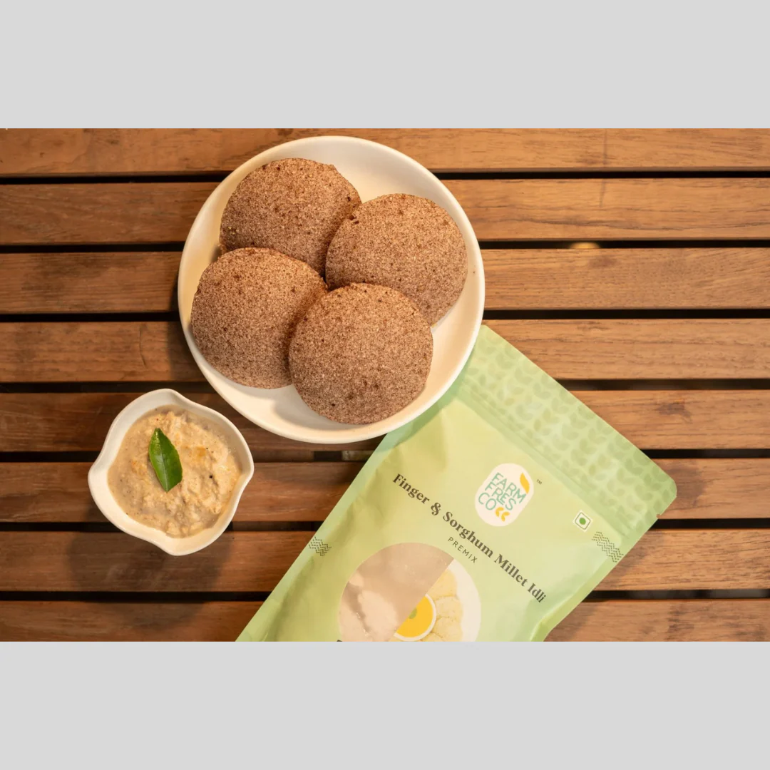 Finger & Sorghum Millet Idli (Ragi & Jowar Idli) | 165g, Pack of 1 - Image 4