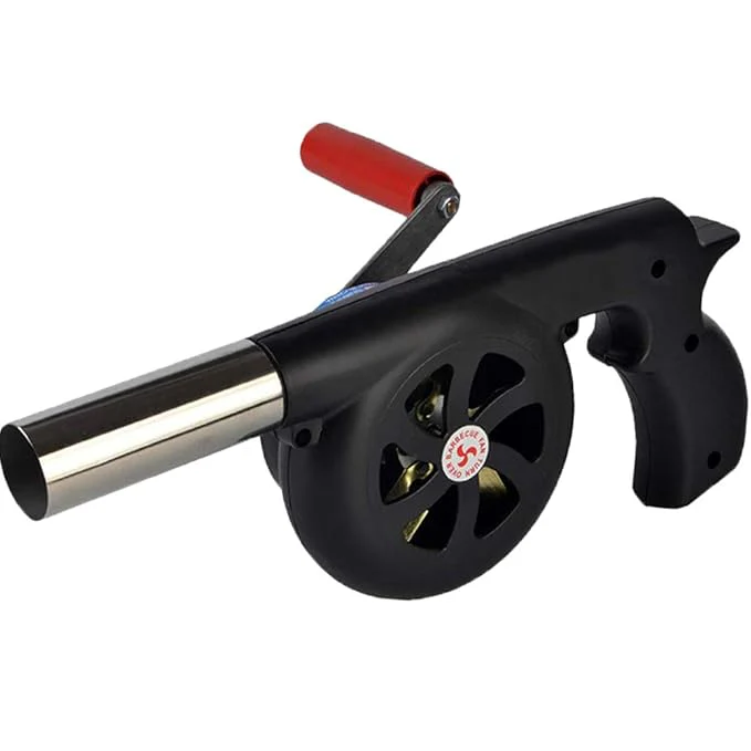 FireStarter: Portable Hand Crank BBQ Air Blower for Quick Fire Starting & Outdoor Grilling - Image 10