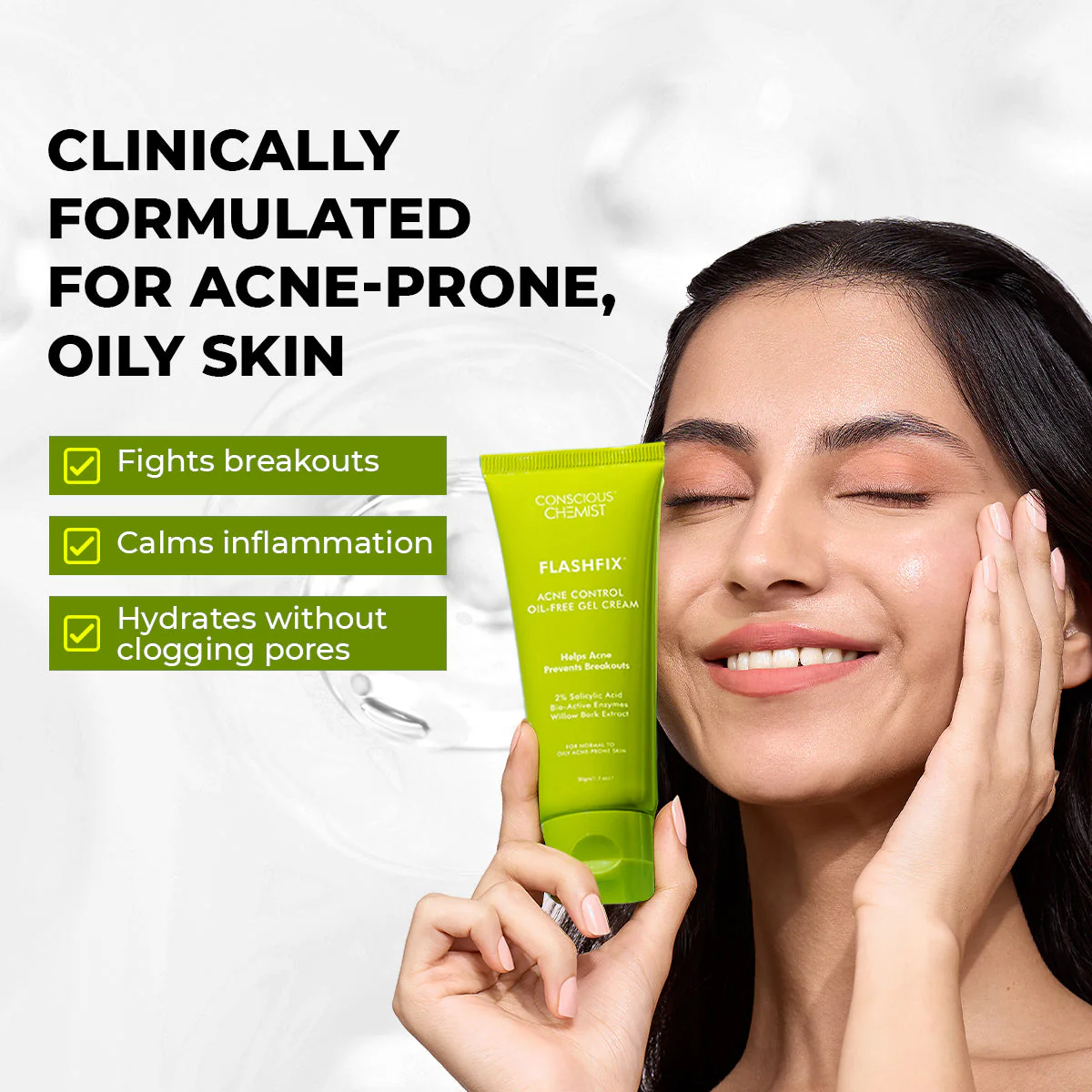 Flashfix Acne Control Oil - Free Gel Cream | 50 gm | BS - Image 8