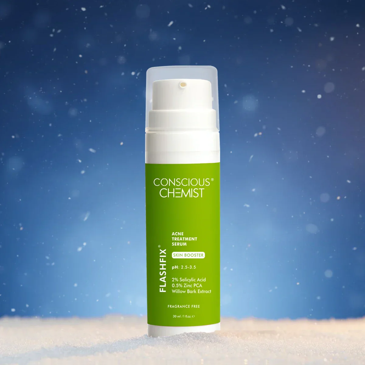 FlashFix Acne Treatment Serum | 2% Salicylic Acid & Willow Bark | 30 ml | CK