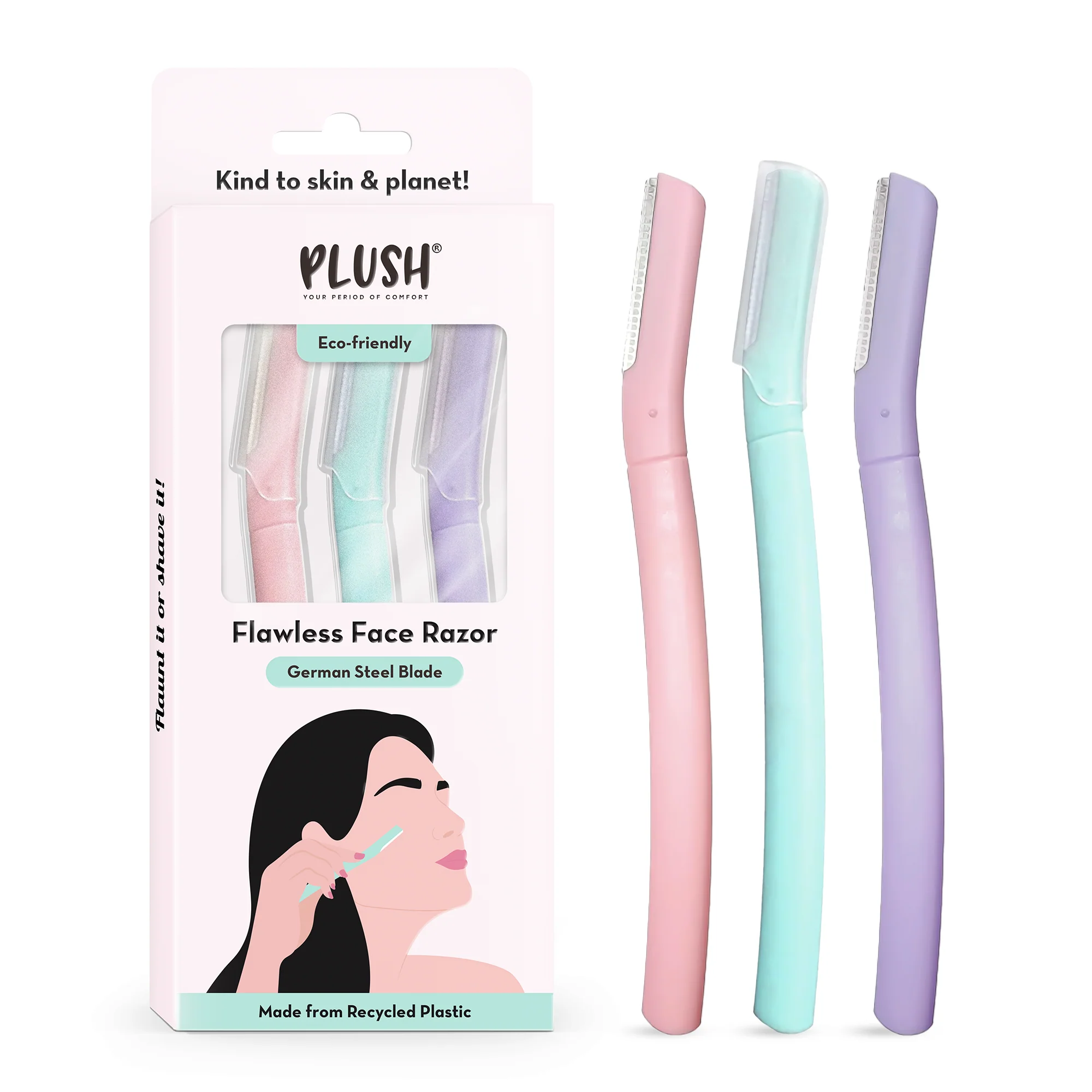 Flawless Face Razor (Pack of 3) - Image 19