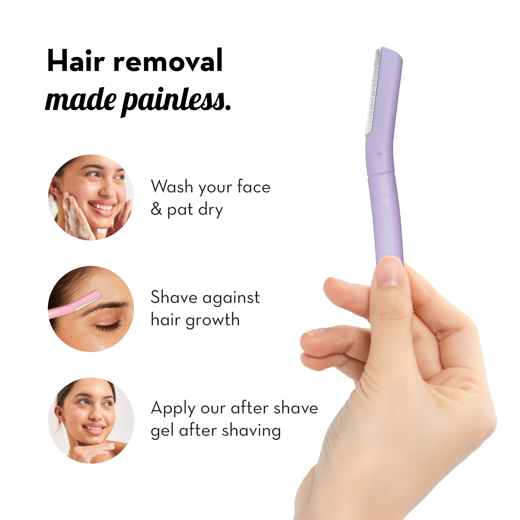 Flawless Face Razor (Pack of 3) - Image 7