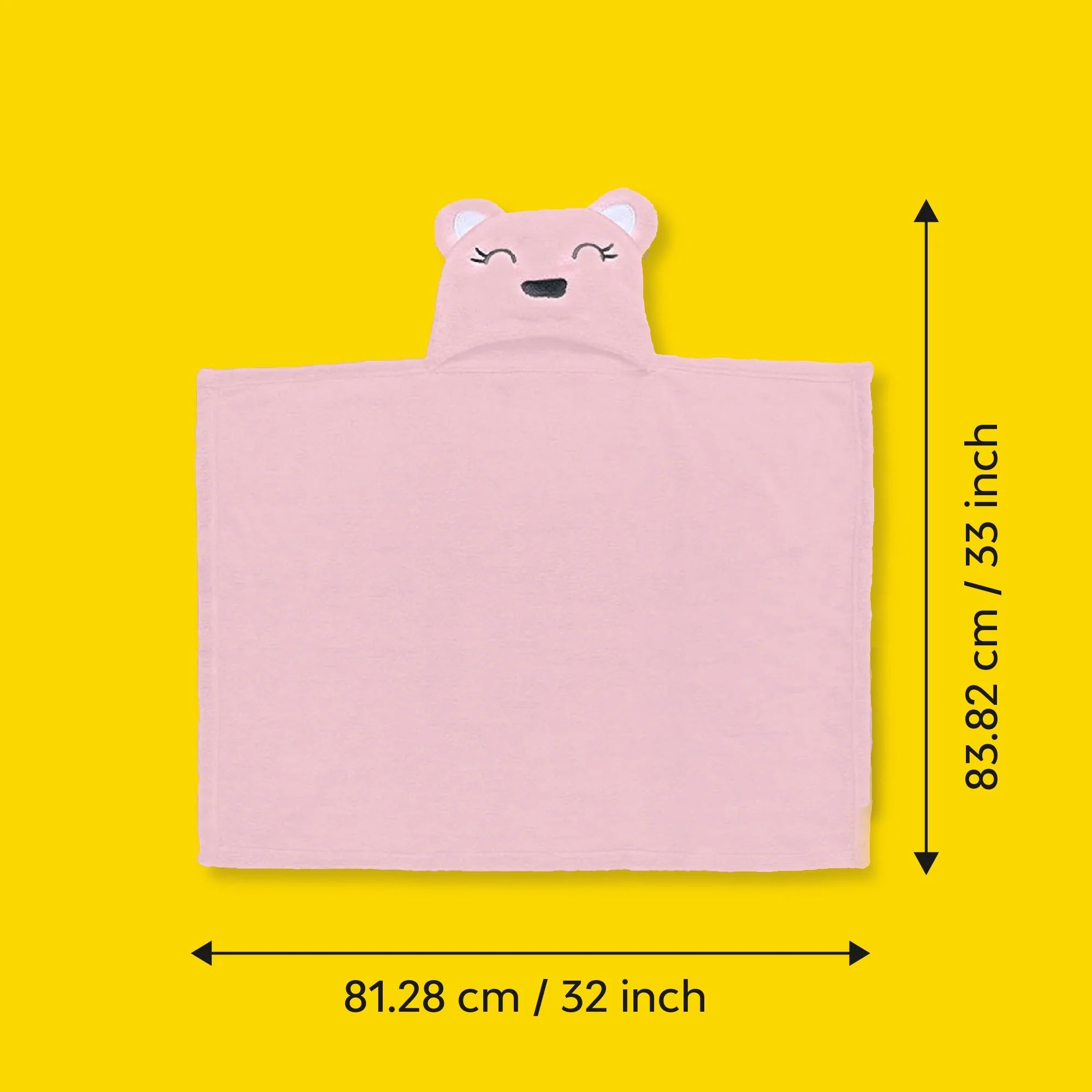 Fleece Baby Blanket With Hood - Image 21