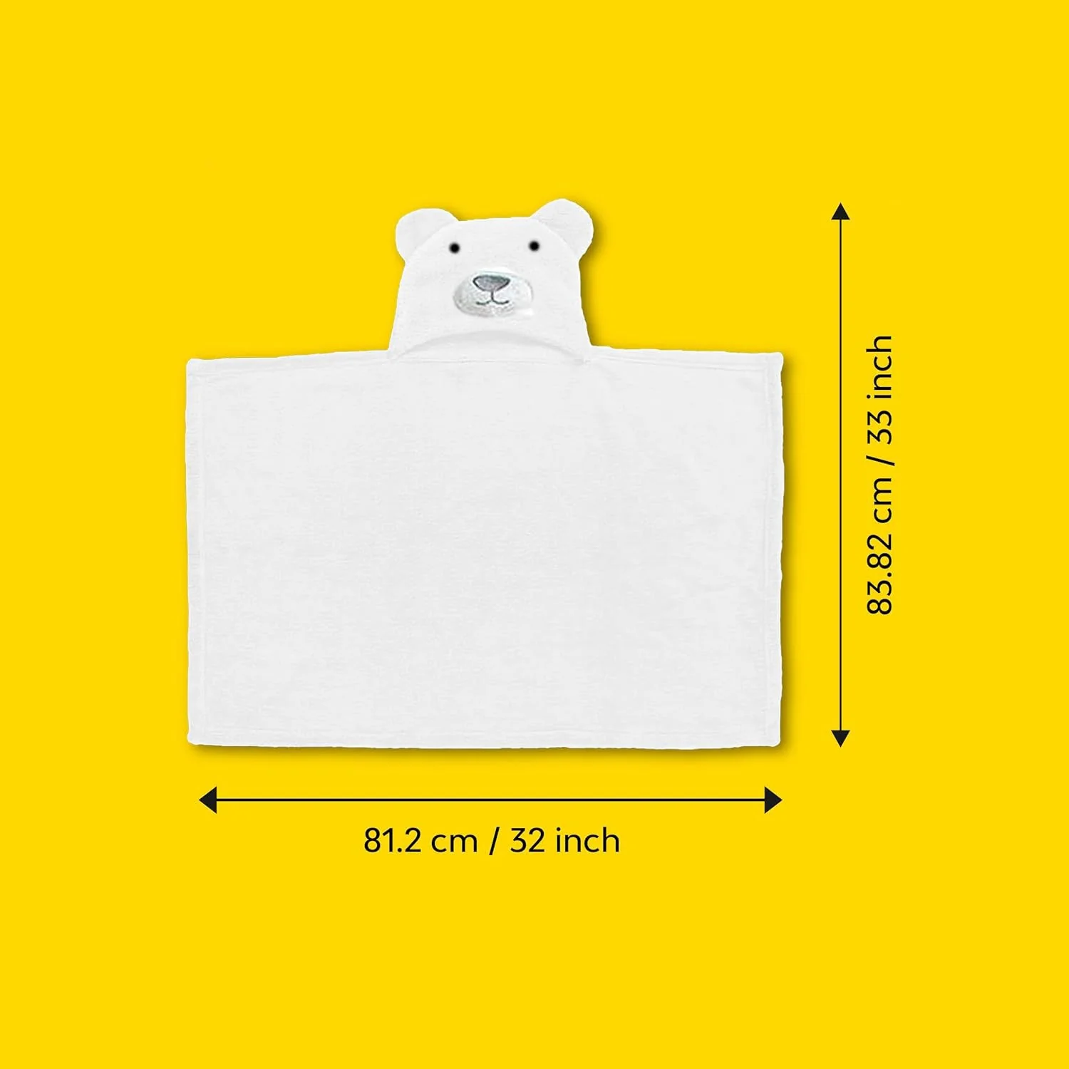 Fleece Baby Blanket With Hood - Image 9