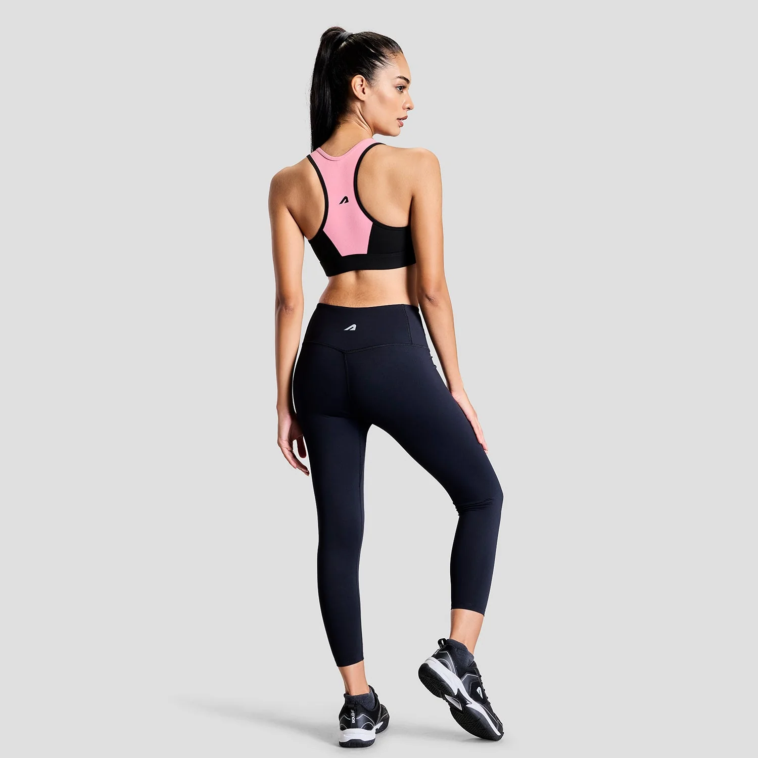 Flexform Sports Bra - Pink/Black - Image 9