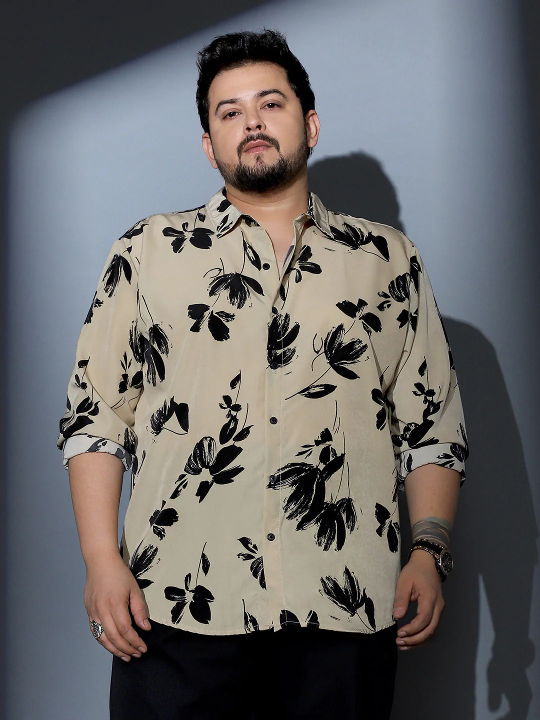 Flora-Stroke Imprint Shirt - Image 2