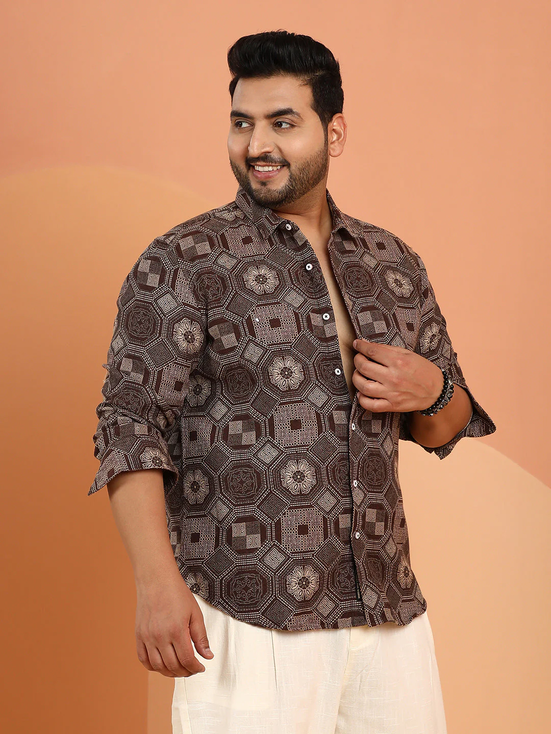 Floral-Kaleidoscopic Shirt - Image 3