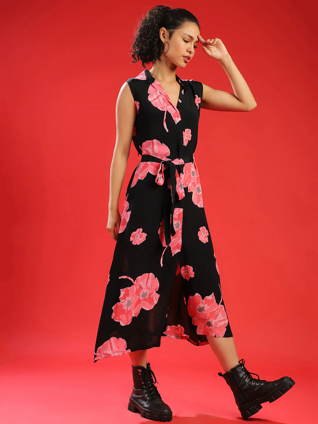 Floral Print Dress - Image 4