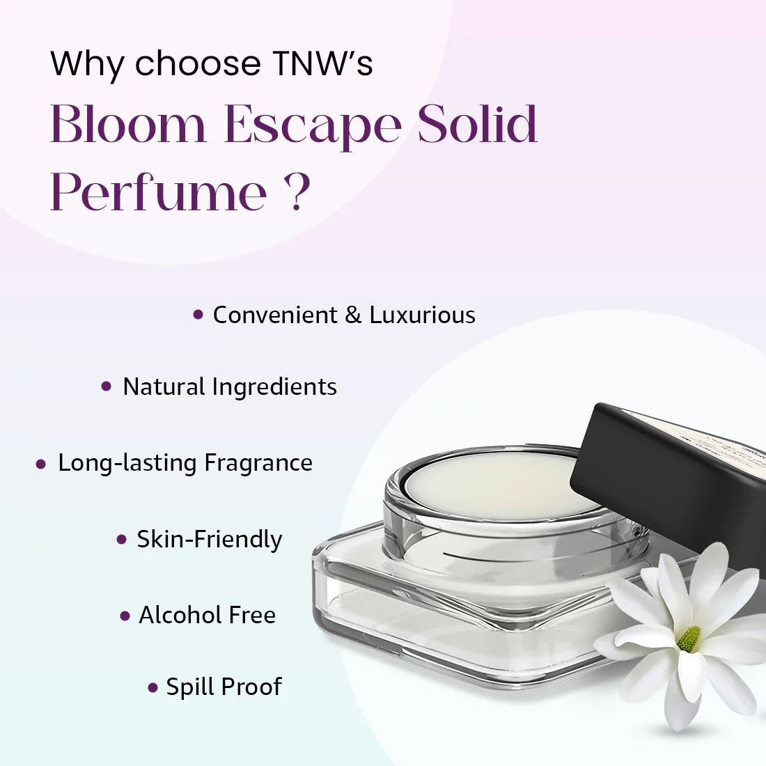 Floral Scent Solid Perfume with Long-Lasting Fragrance. - Image 3