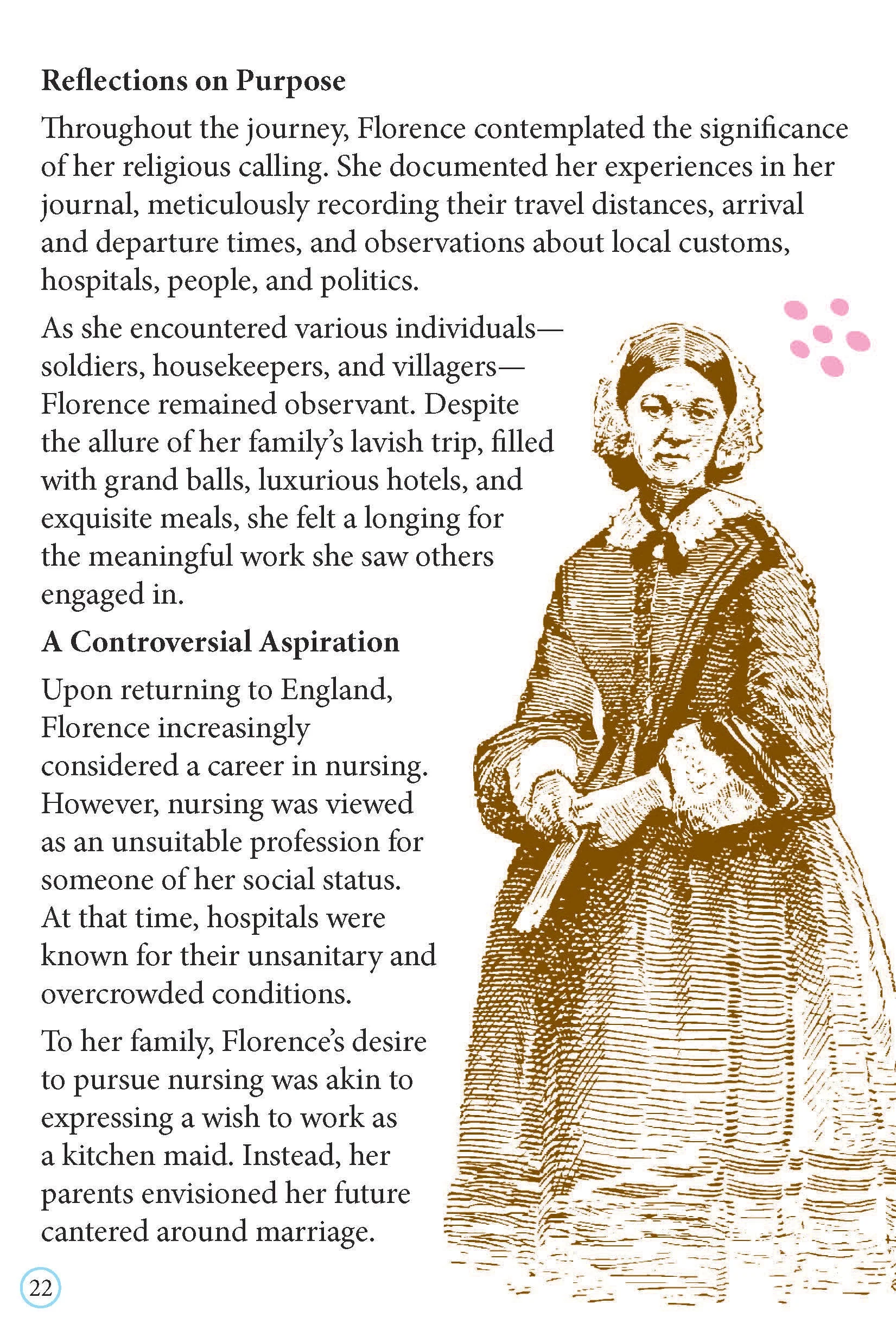 Florence Nightingale Icons of Inspiration  Illustrated Biography for Kids Age 6 - 12 Years - Image 5