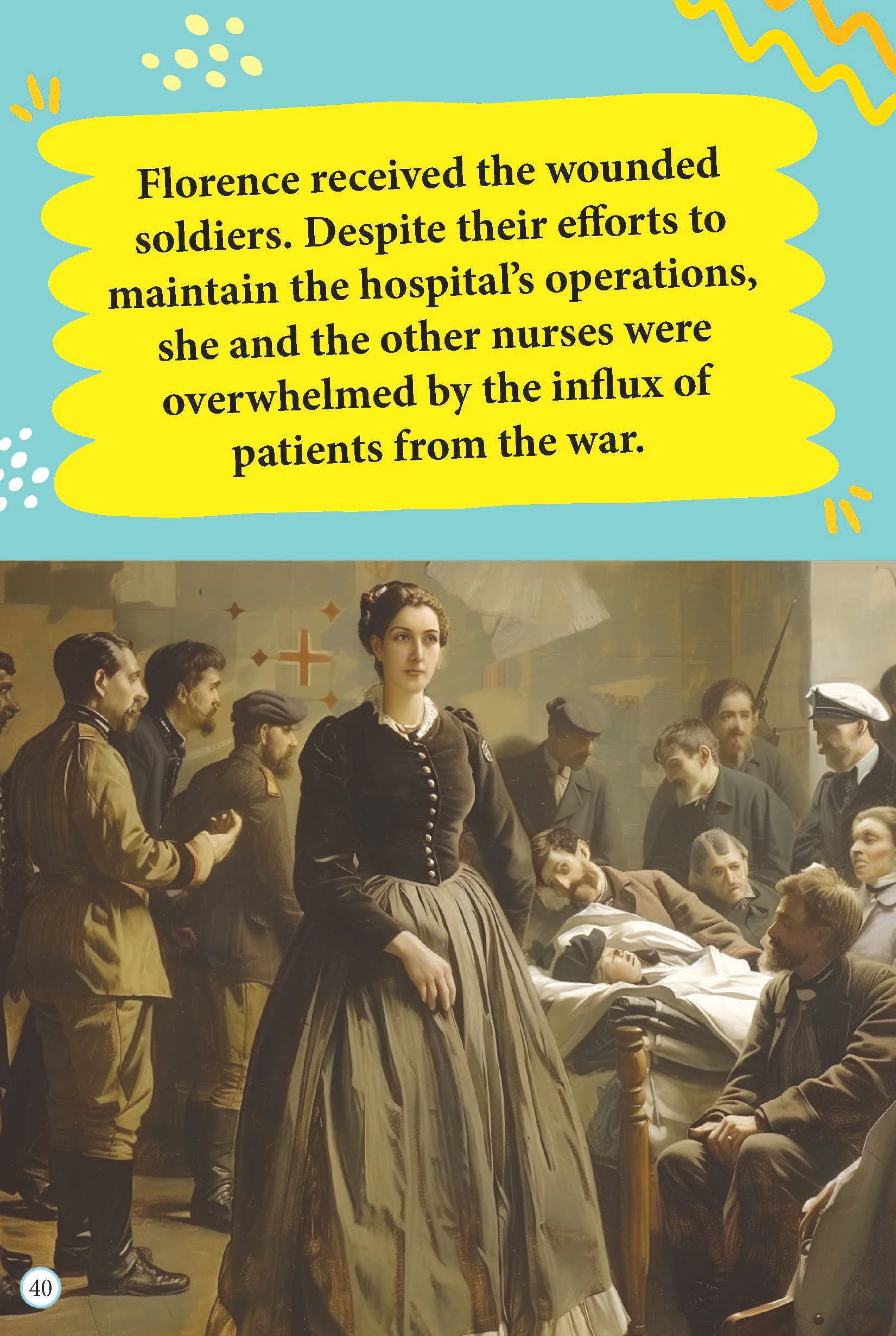 Florence Nightingale Icons of Inspiration  Illustrated Biography for Kids Age 6 - 12 Years - Image 8