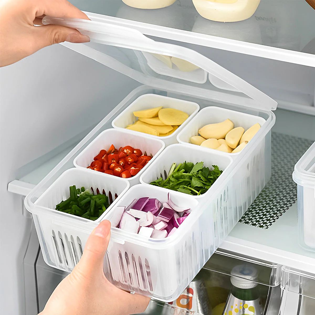 Food Containers with Detachable Grid Boxes - Image 5