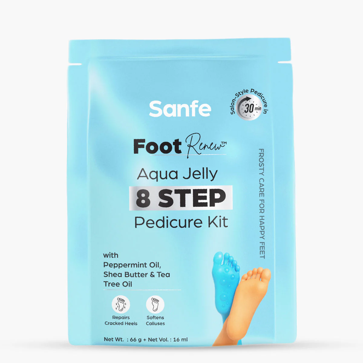 Foot Renew Aqua Jelly 8 Step Pedicure Kit