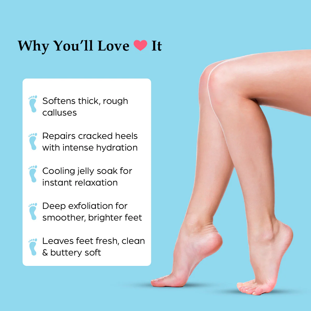 Foot Renew Aqua Jelly 8 Step Pedicure Kit - Image 3
