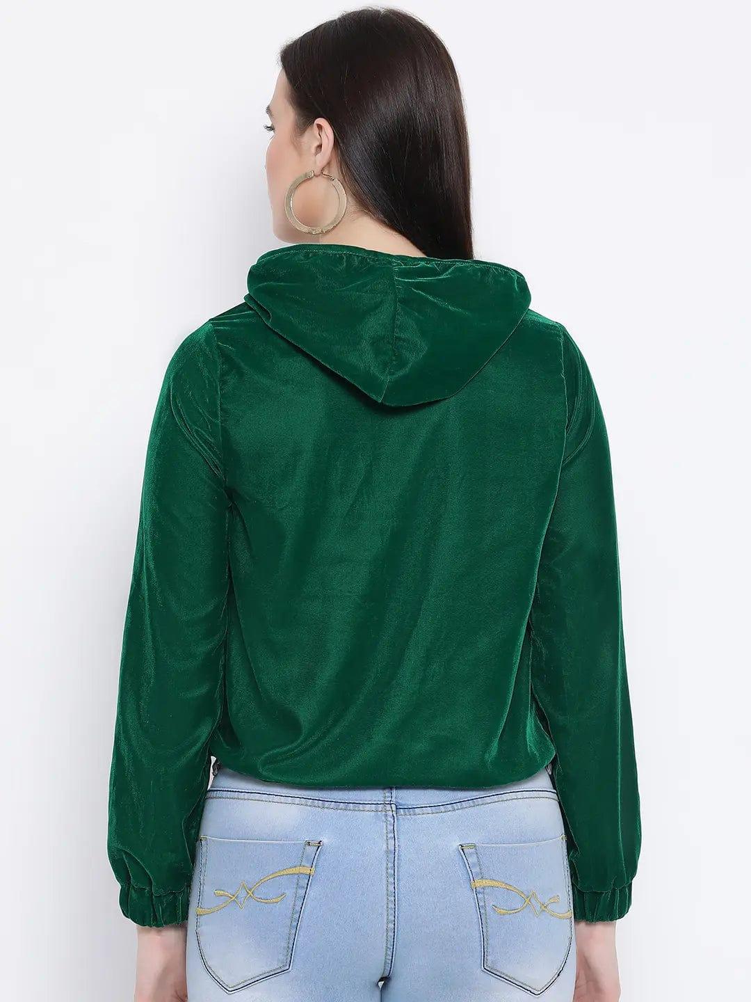 Forest Perrier Velvet Women’S Bomber - Image 4