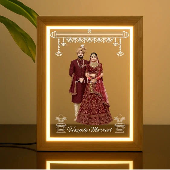 Forever Love Customized Square Frame - Image 5