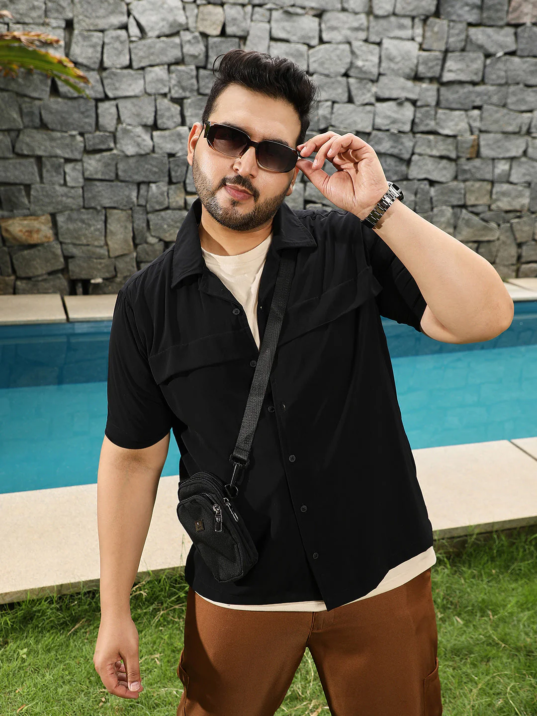 Front-Flap Cuban Shirt - Image 59