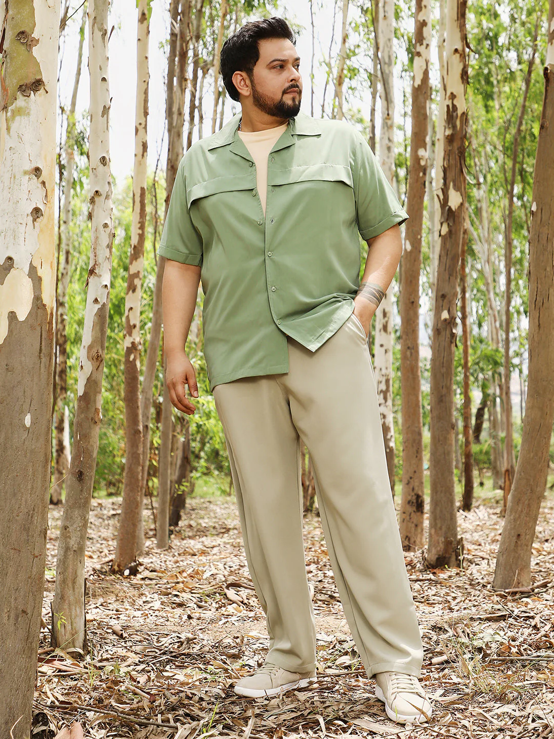 Front-Flap Cuban Shirt - Image 5