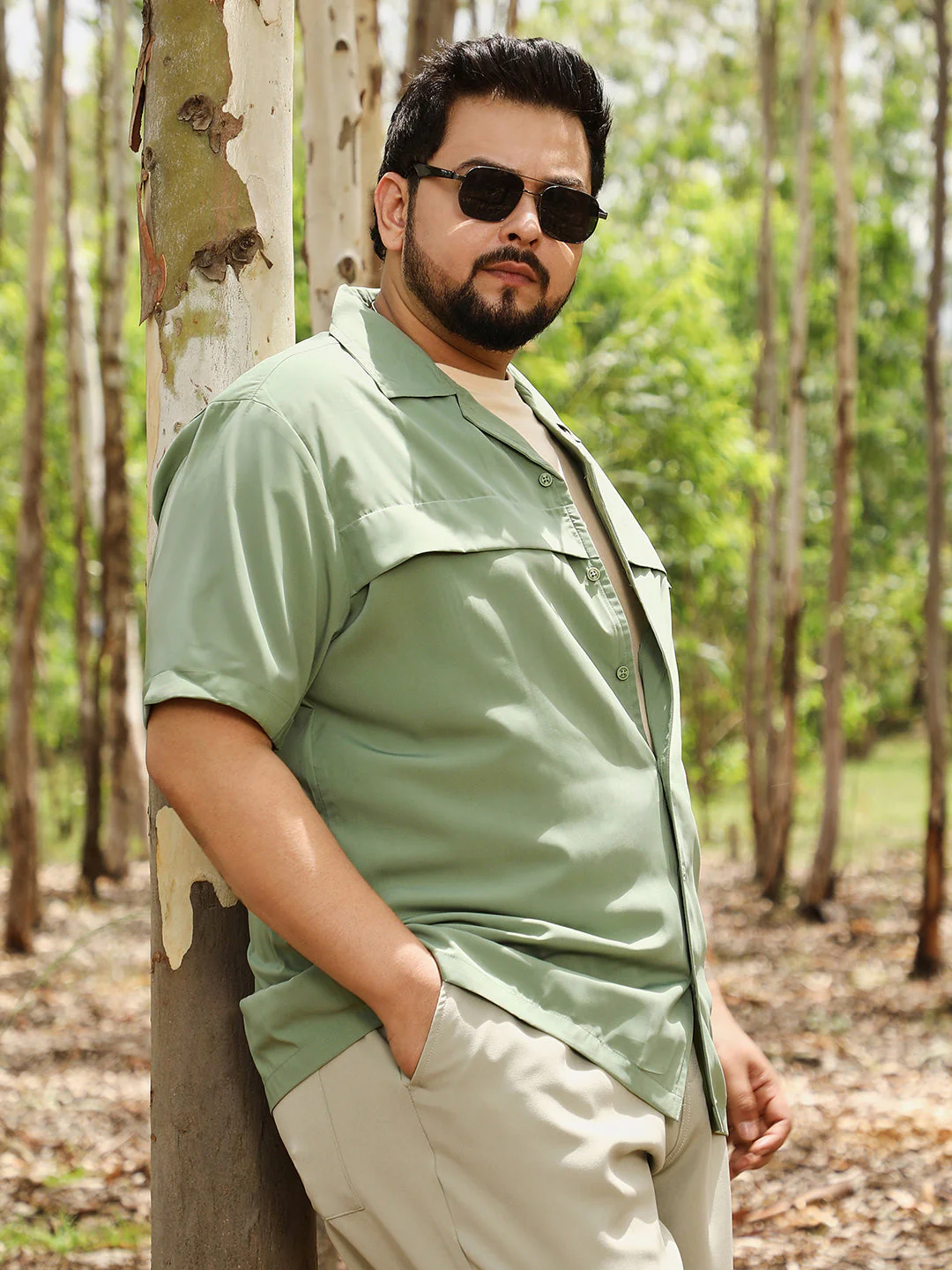 Front-Flap Cuban Shirt - Image 71