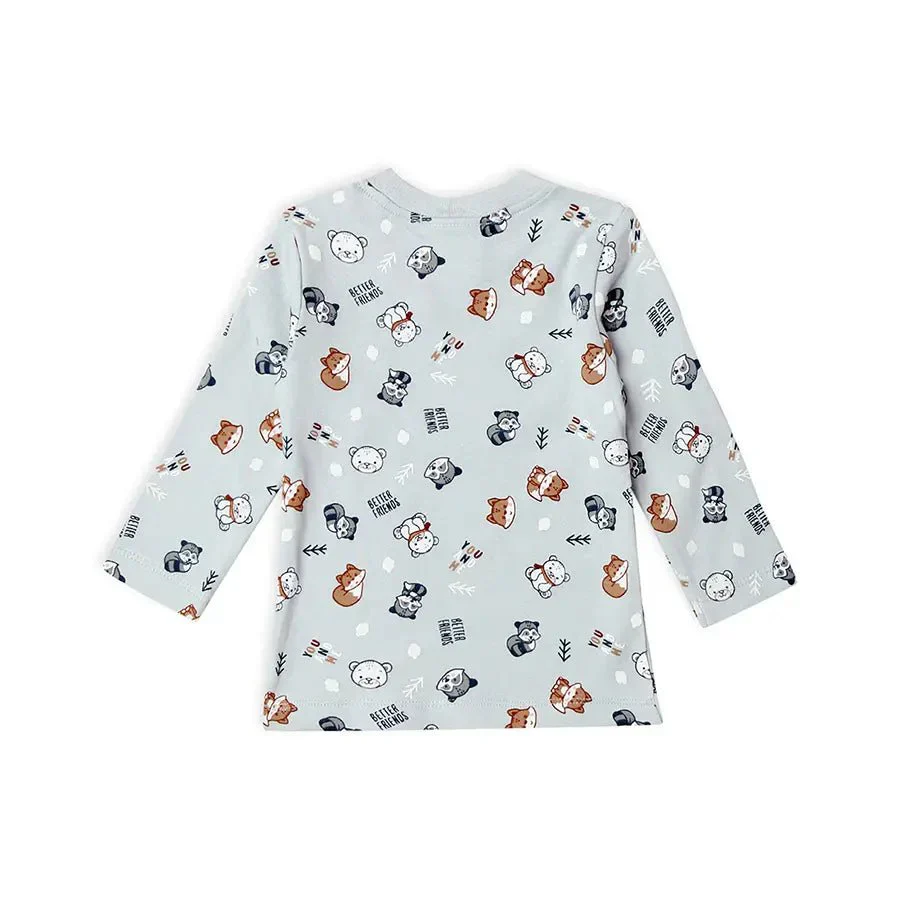 Frosty`Z Unisex Full Sleeve Baby Boy T-Shirt - Image 2