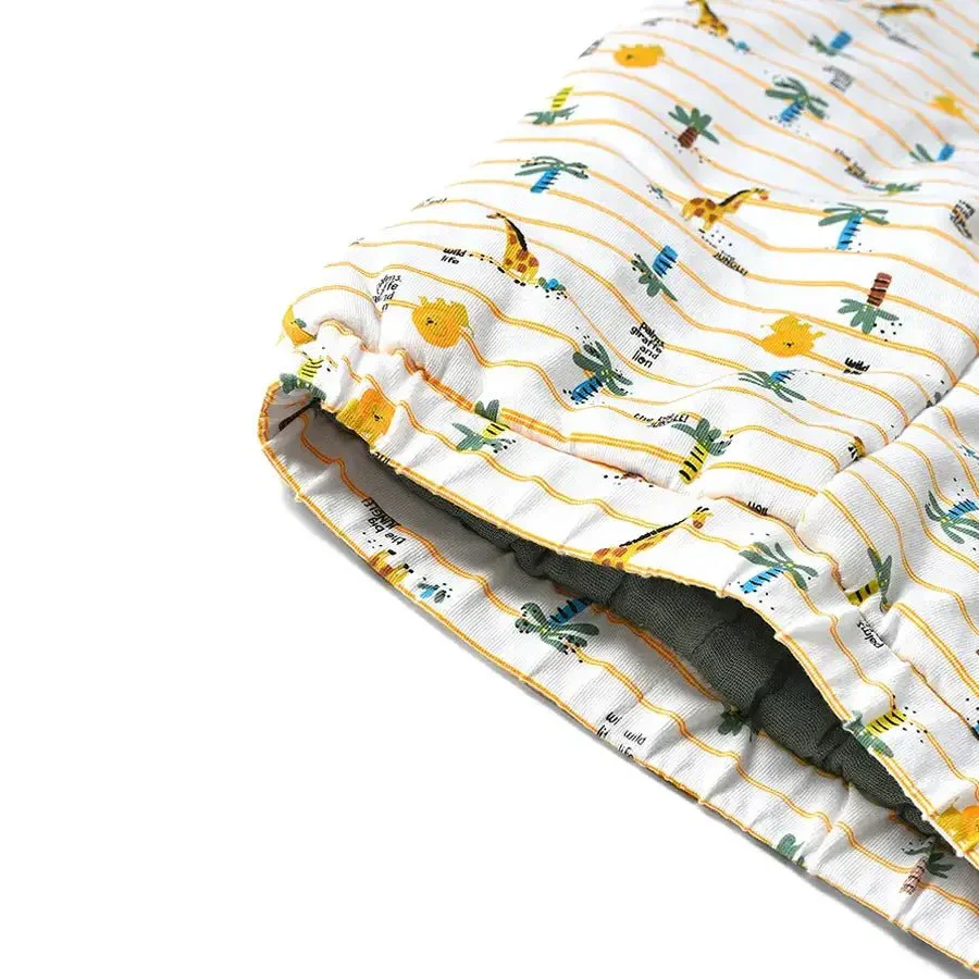 Frosty'Z Woven - 2L Muslin Reversible Baby Pants - Image 7