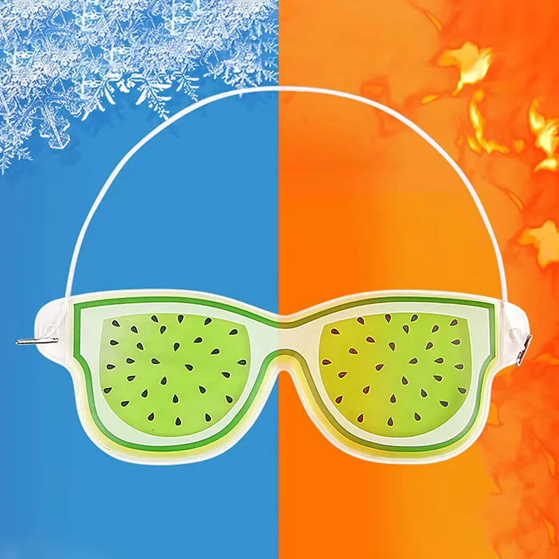 Fruit Ice Gel Eye Mask Cold Compress Mask For Spa Therapy 1 pc - Image 6