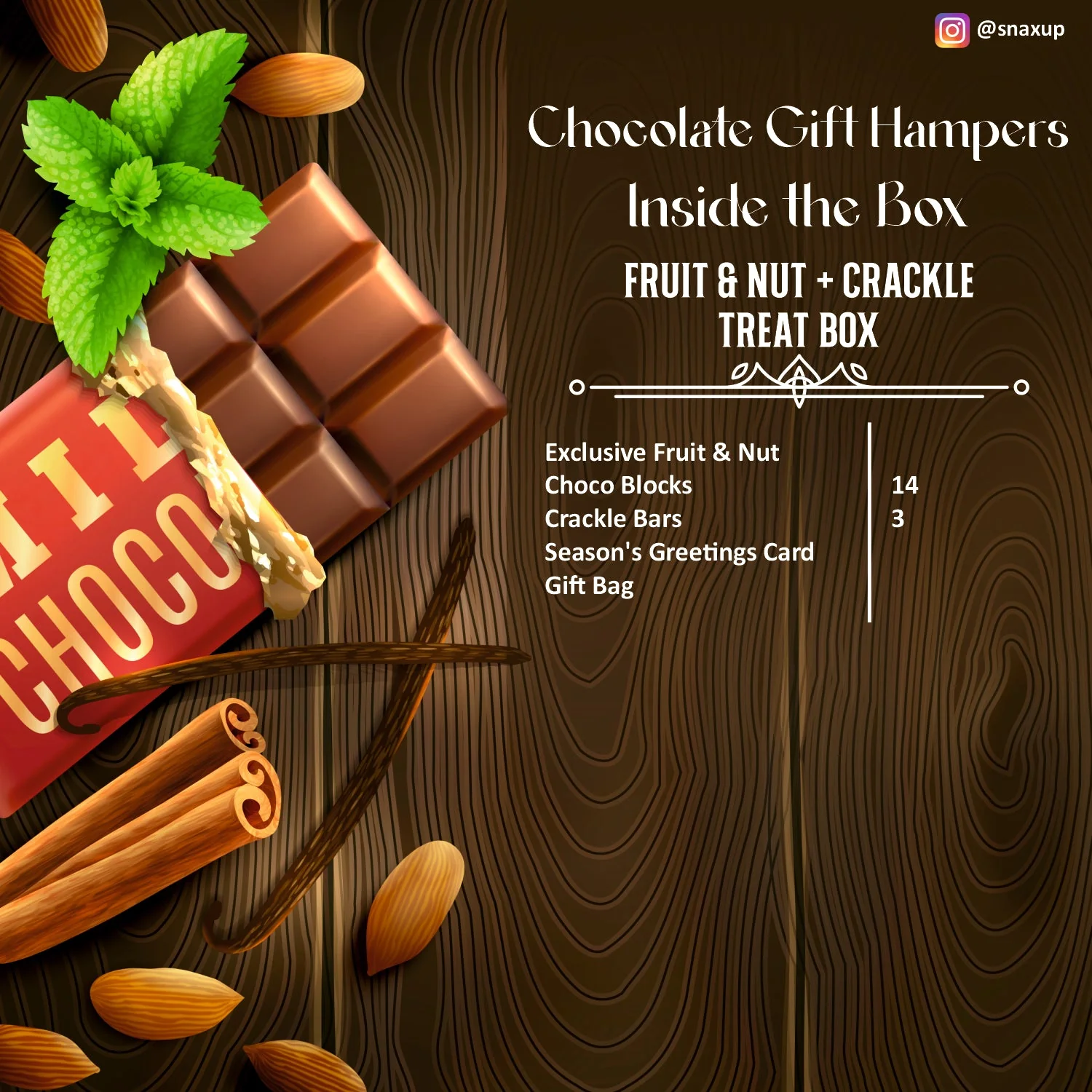 Fruit & Nut + Crackle Treat Box - Image 3