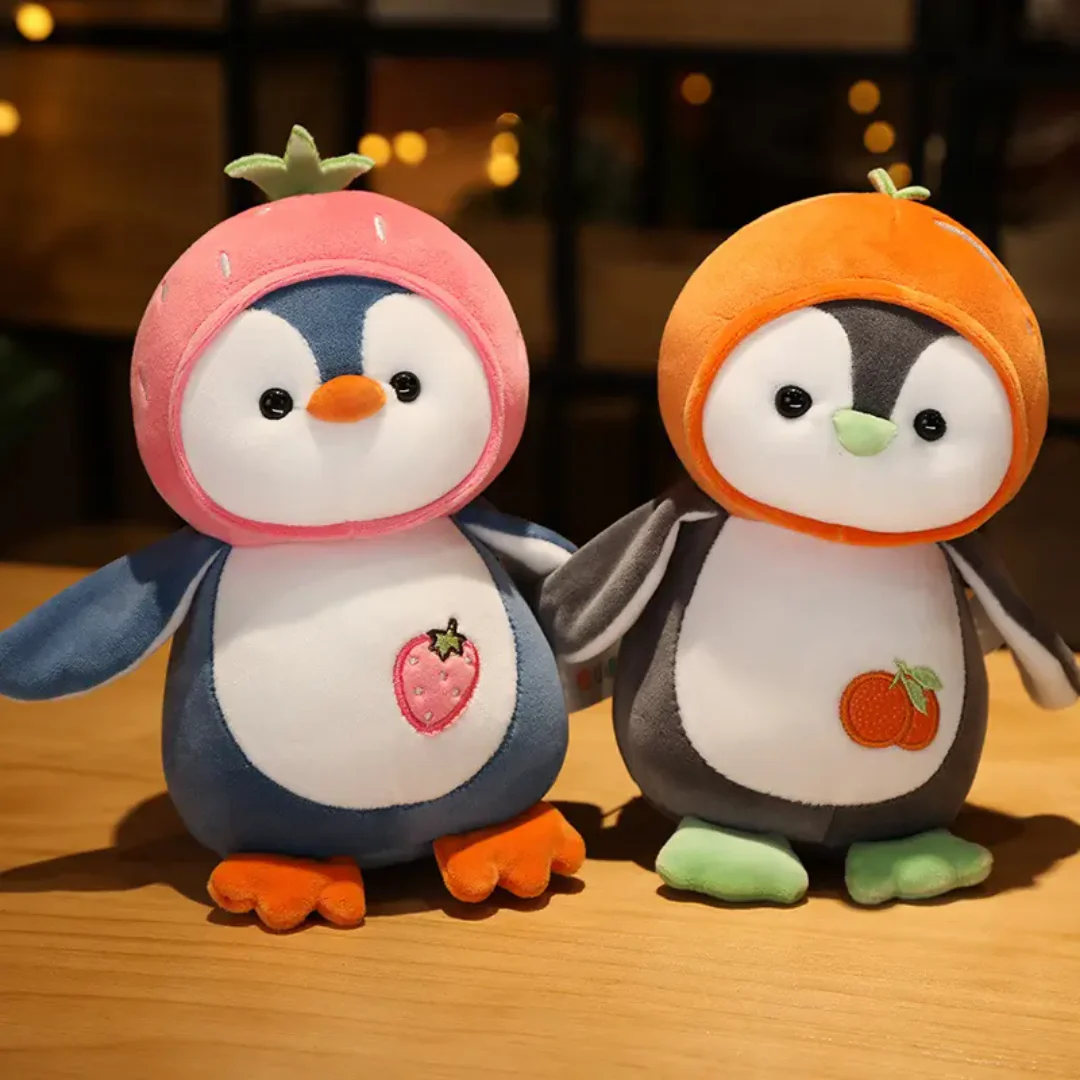 Fruit Penguin Soft Toy | Adorable Plush Toy for Kids - Image 4