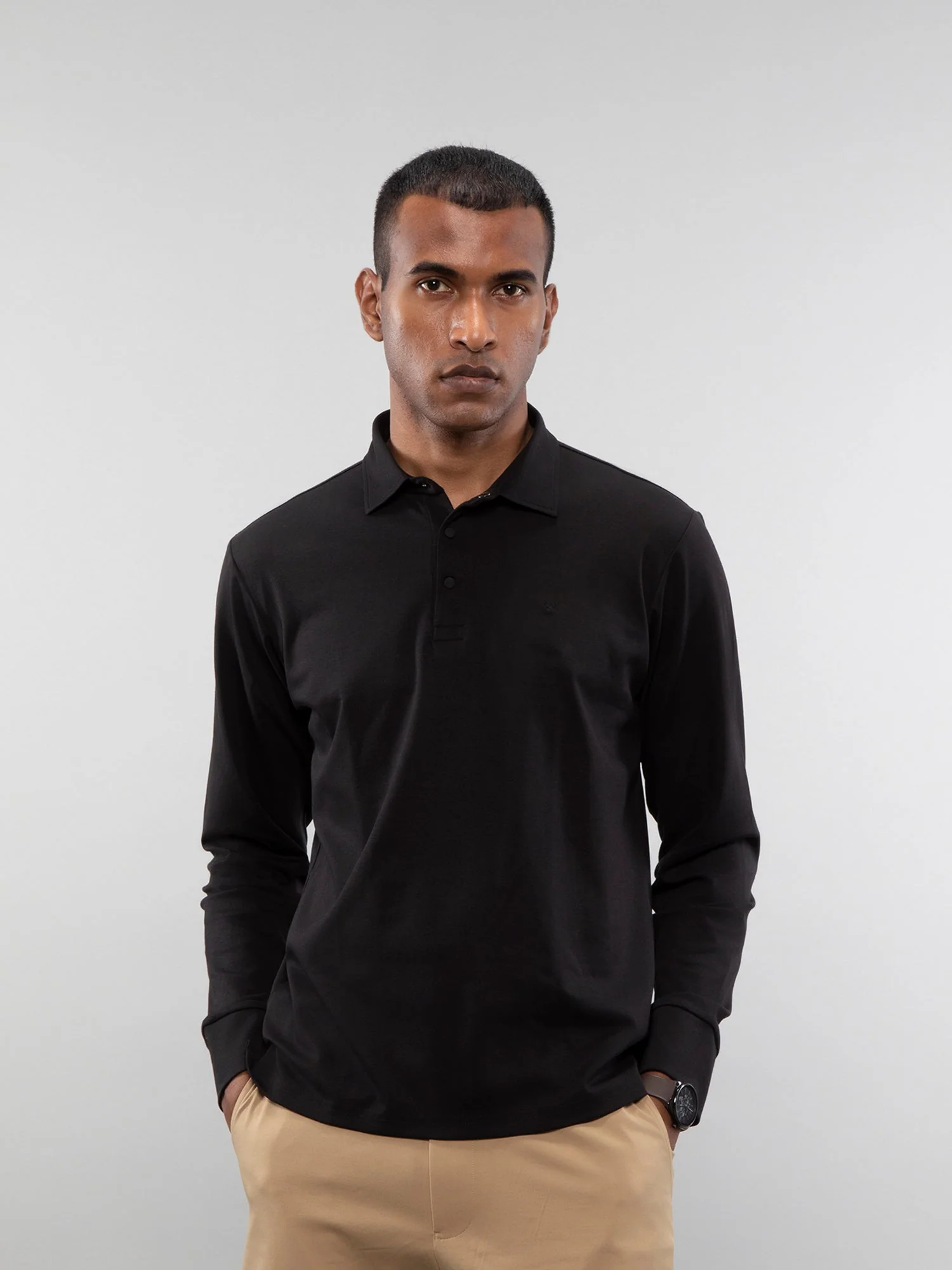 Full-sleeve lifestyle polo - Image 6