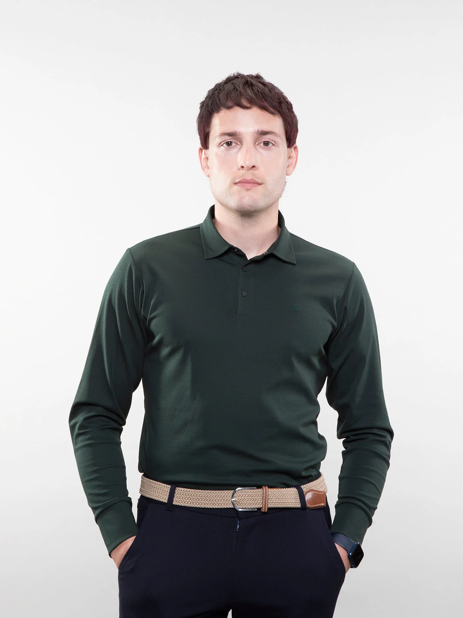 Full-sleeve lifestyle polo - Image 21