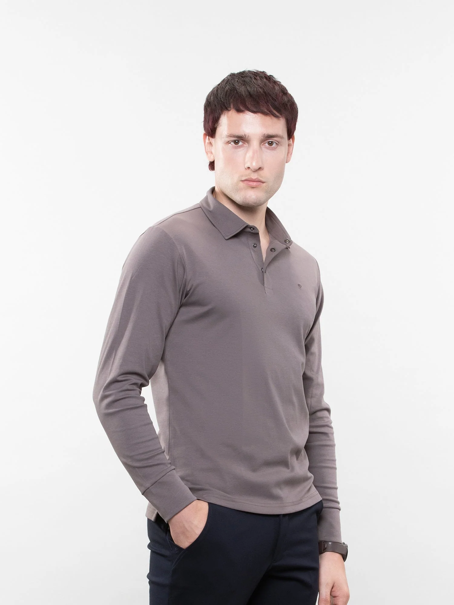 Full-sleeve lifestyle polo - Image 13