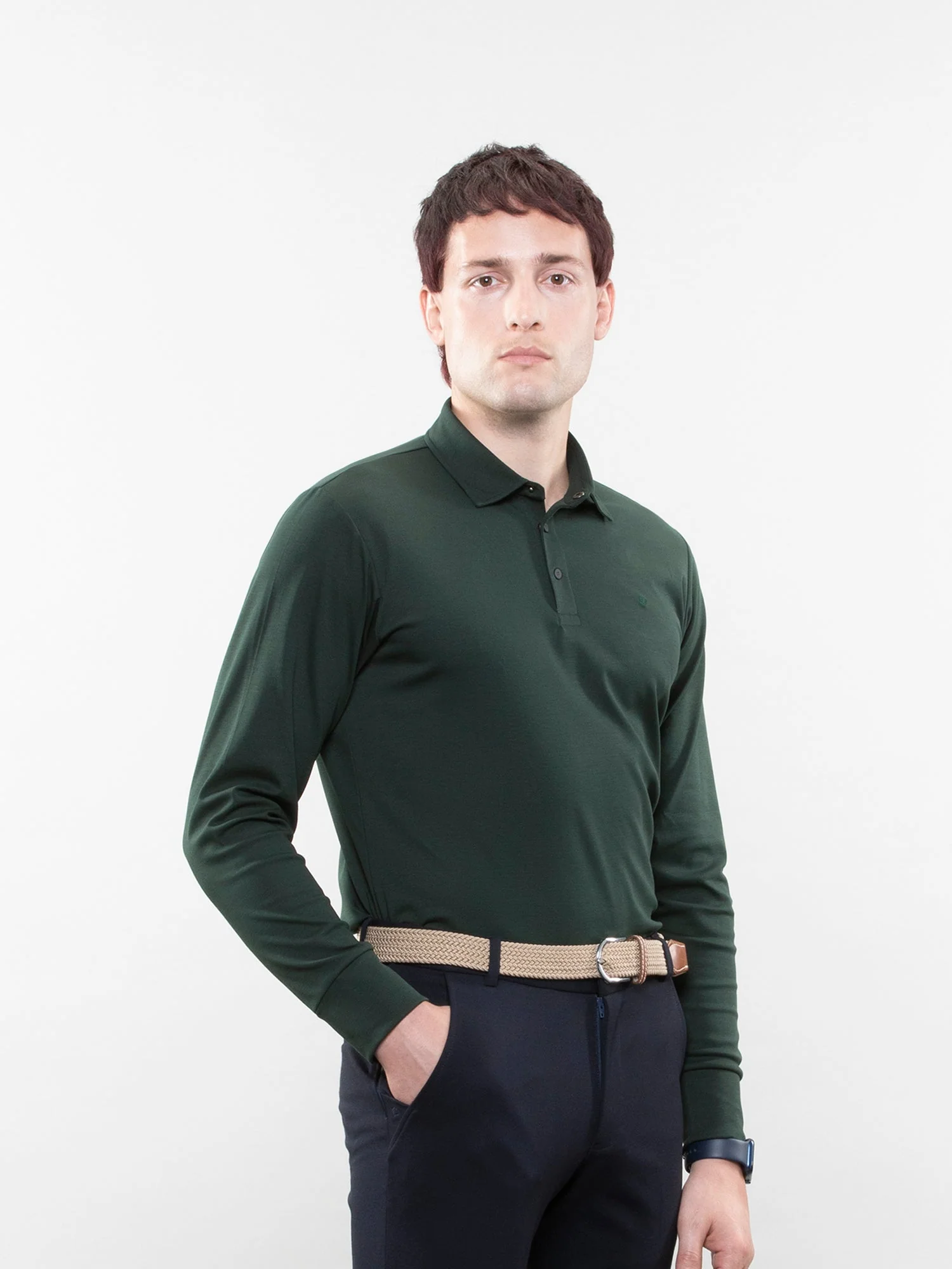 Full-sleeve lifestyle polo - Image 28