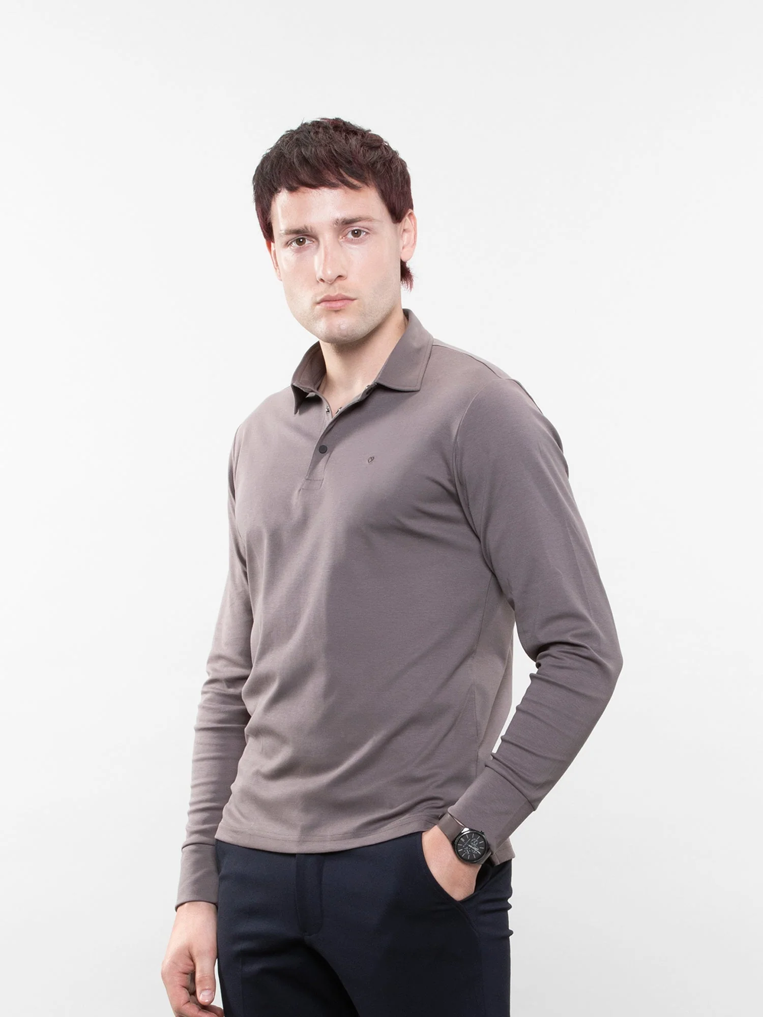 Full-sleeve lifestyle polo - Image 2