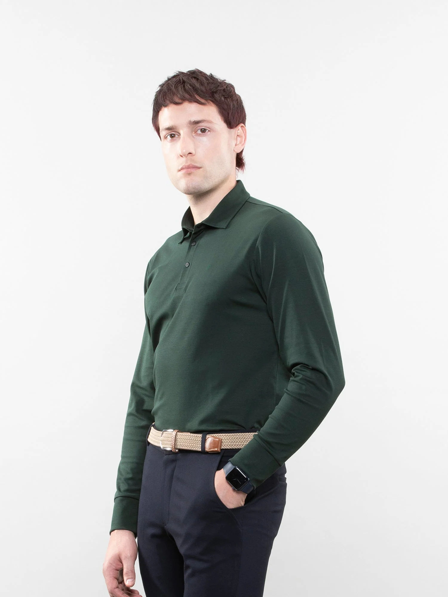 Full-sleeve lifestyle polo - Image 7