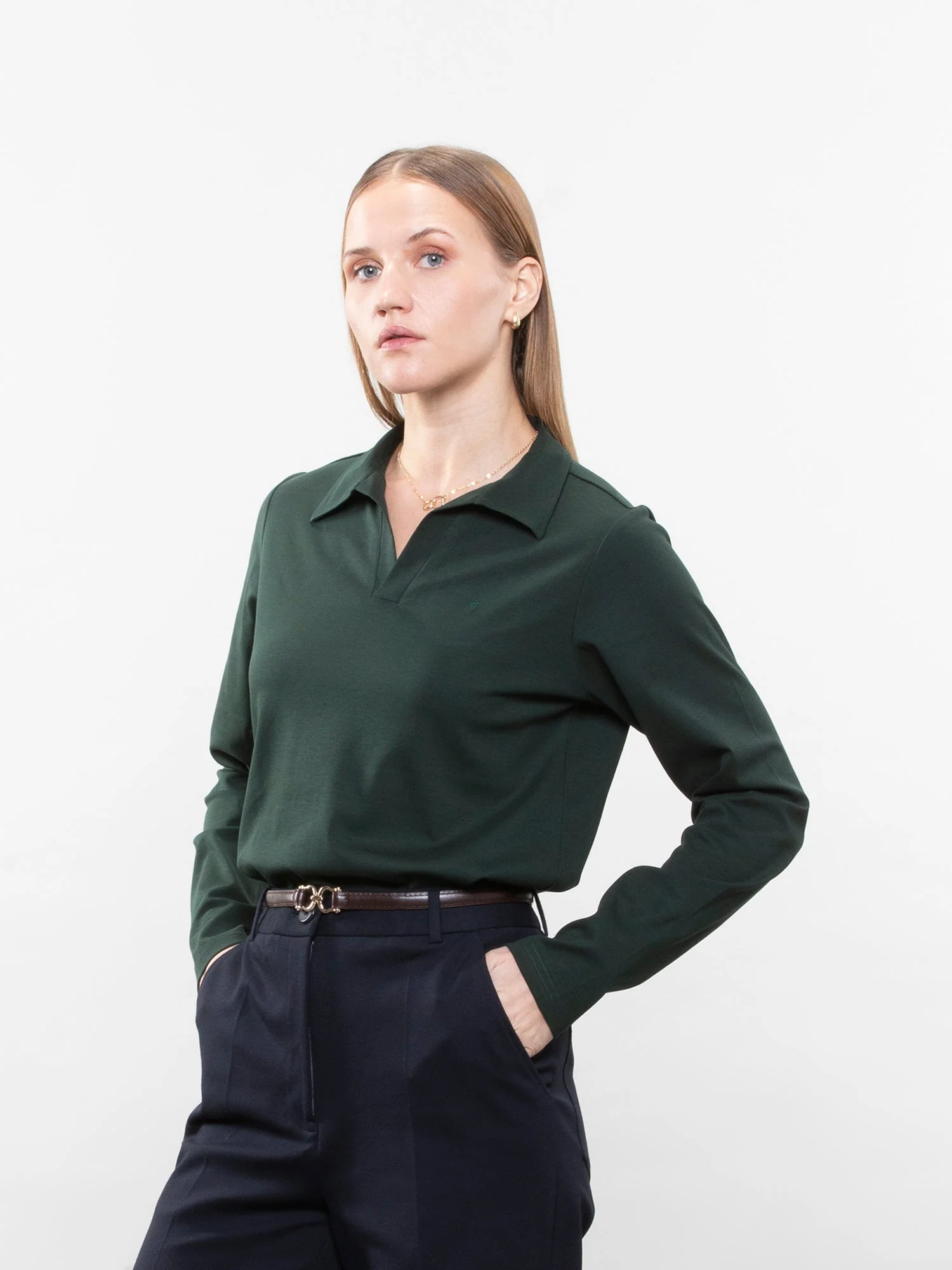 Full-sleeve lifestyle polo - Image 16