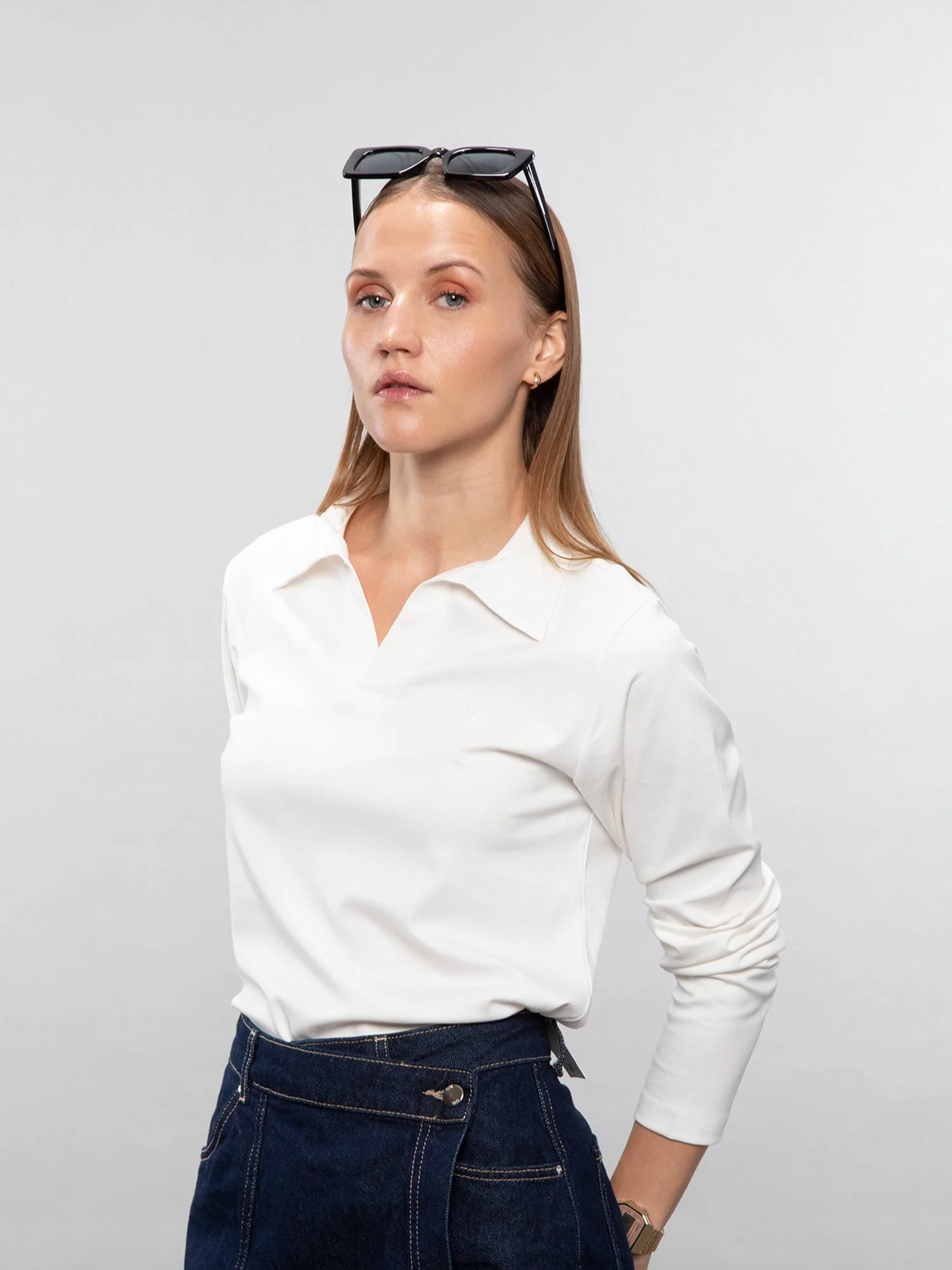 Full-sleeve lifestyle polo - Image 12