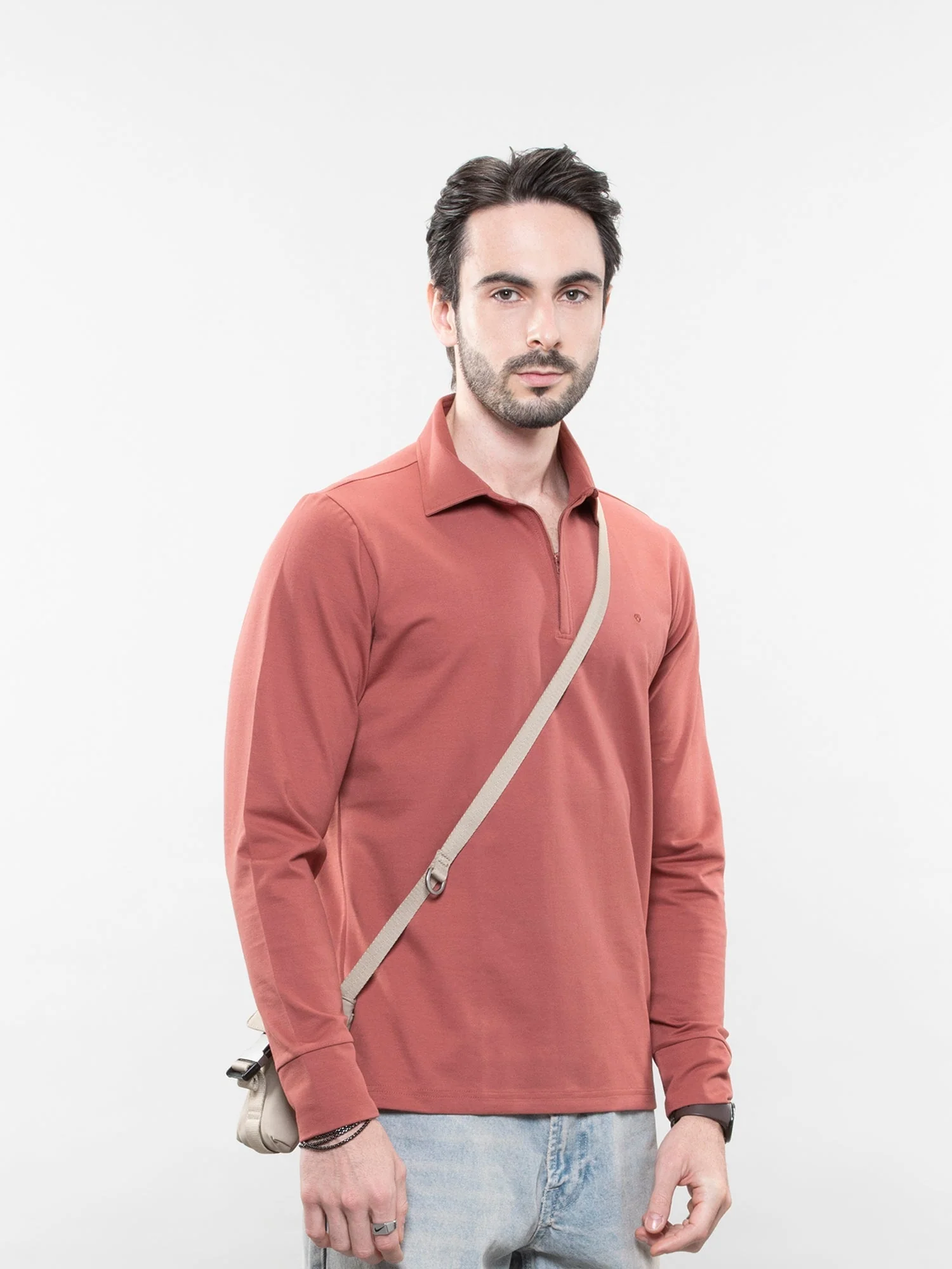Full-sleeve performance polo - Image 34