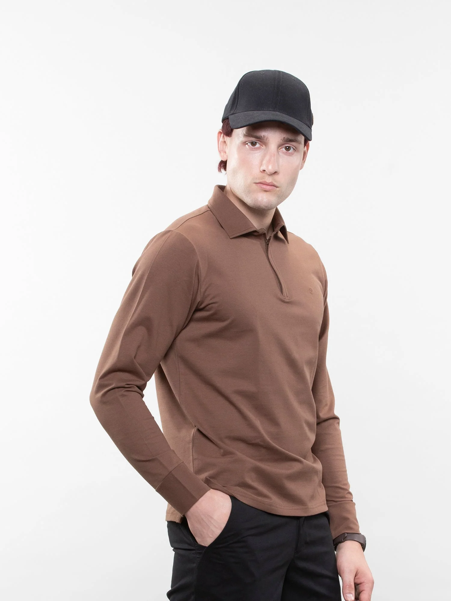 Full-sleeve performance polo - Image 37