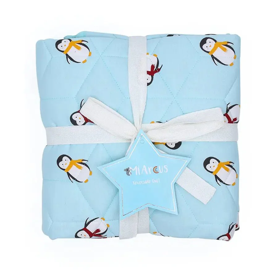 Fun Days Reversible Quilt Newborn Swaddle Blankets - Image 7