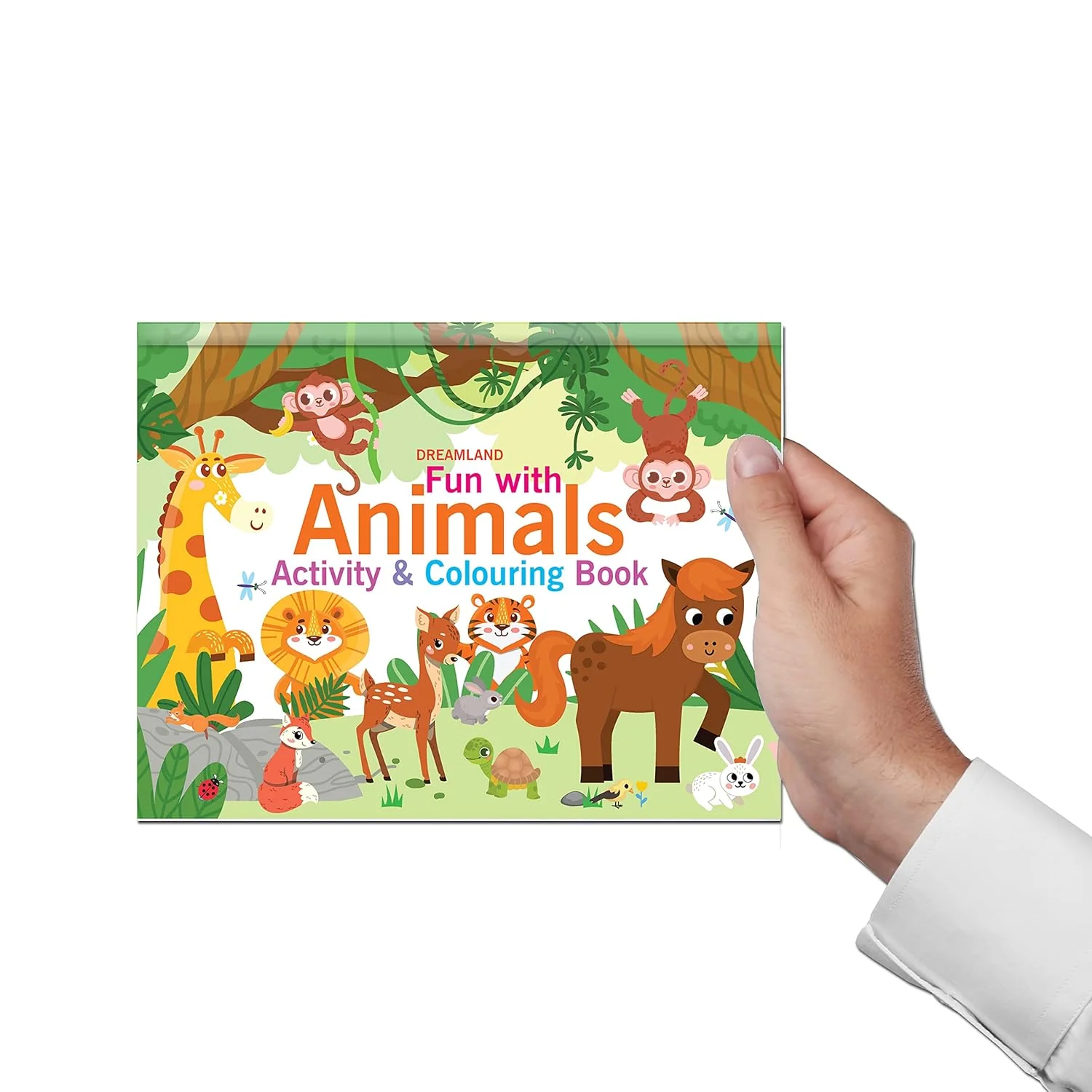 Fun with Animals Activity & Colouring - Image 10