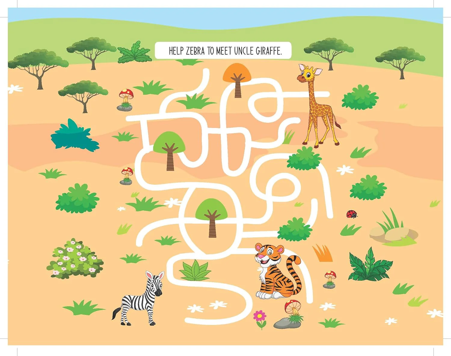 Fun with Animals Activity & Colouring - Image 2