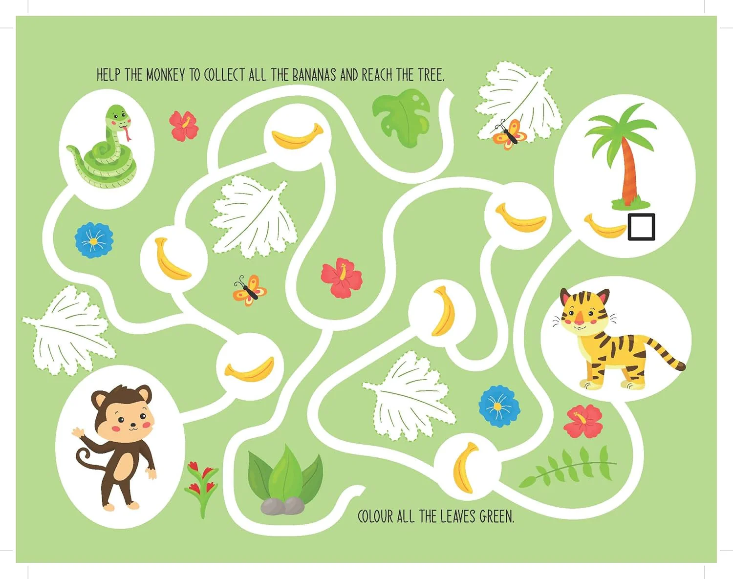 Fun with Animals Activity & Colouring - Image 3