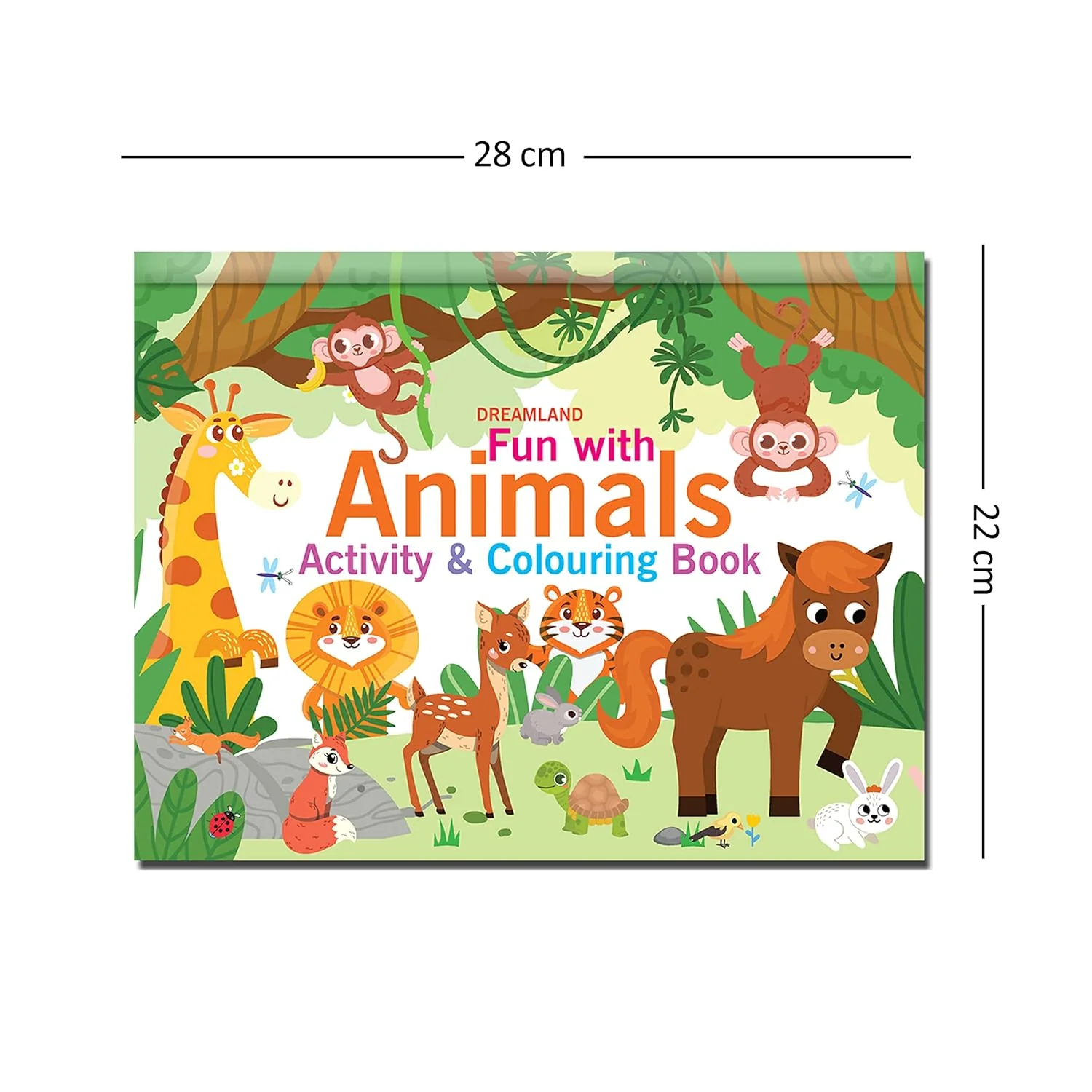 Fun with Animals Activity & Colouring - Image 7