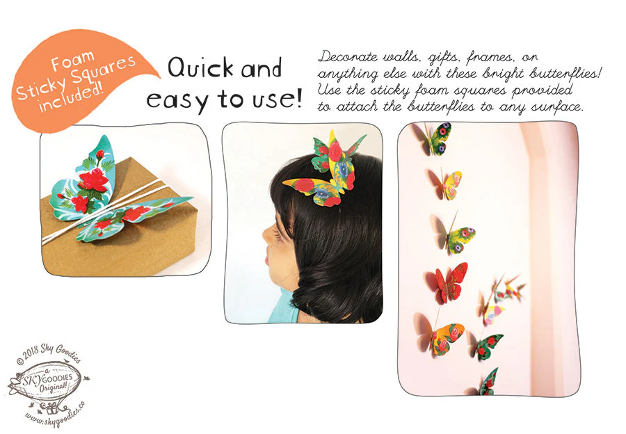Ganpati Decor Combo Saver 6 - DIY Ganpati + 24 Colourful Butterflies + 2 Banana Trees - Image 11