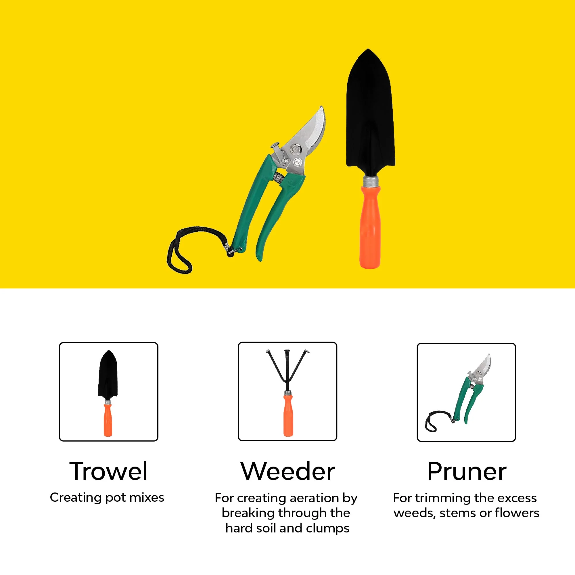 Garden Tools Set | Set Of 7 - Image 6