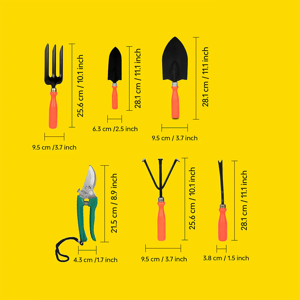 Garden Tools Set | Set Of 7 - Image 9
