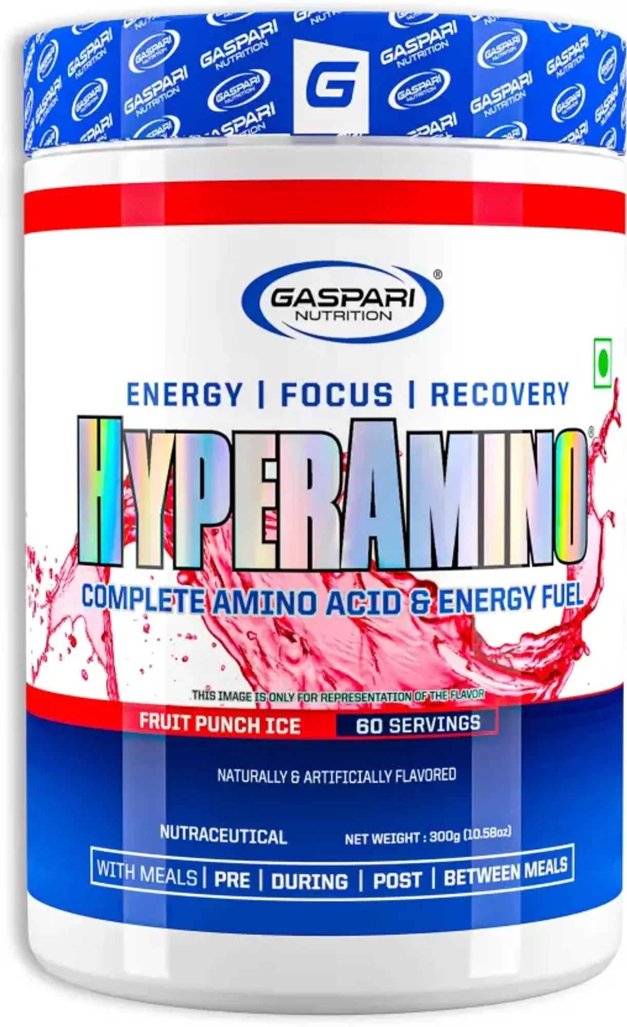 Gaspari Hyper Amino - 300 gm, 60 Serving - Image 6