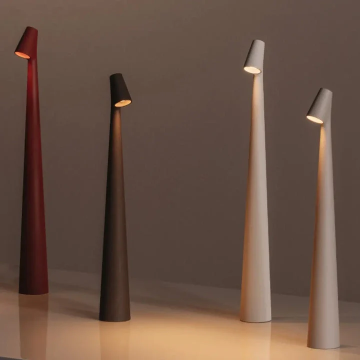 GeekSleek: Minimalist Wireless LED Table Lamp with Touch Control, Stepless Dimming & Rechargeable Design for Home & Office - Image 16