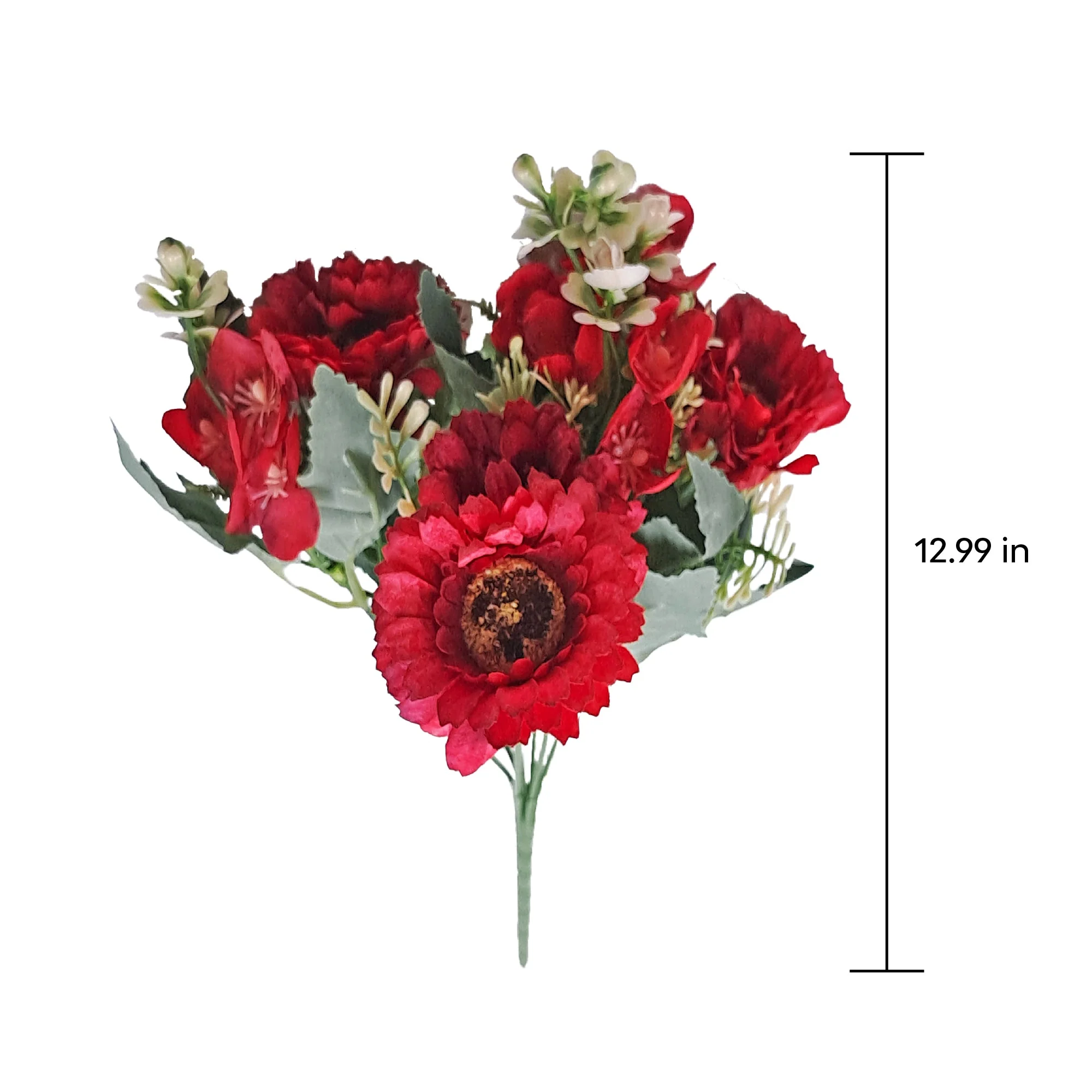 Gerberas And Fern Artificial Flowers - Image 12